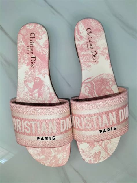 dior espadrilles pink|christian dior sandals real.